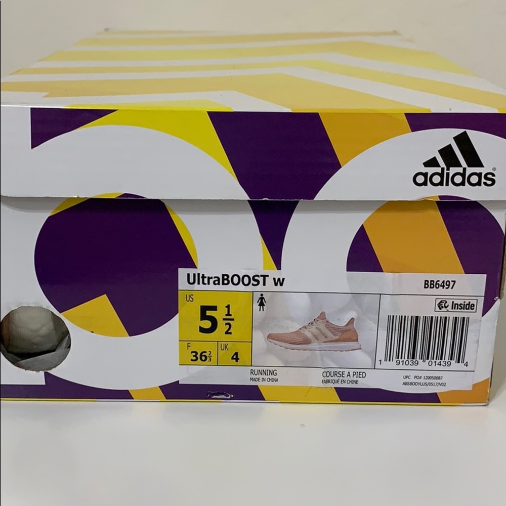 Adidas pink ultraboost